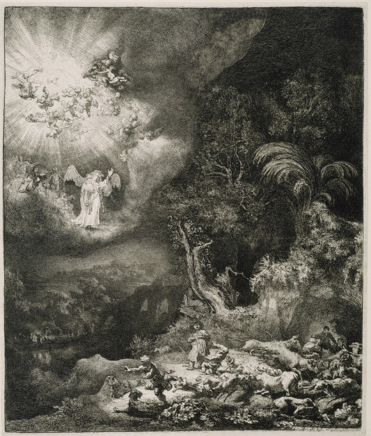 The Angel Appearing to the Shepherds