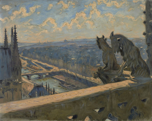View of Paris from Notre-Dame Cathedral