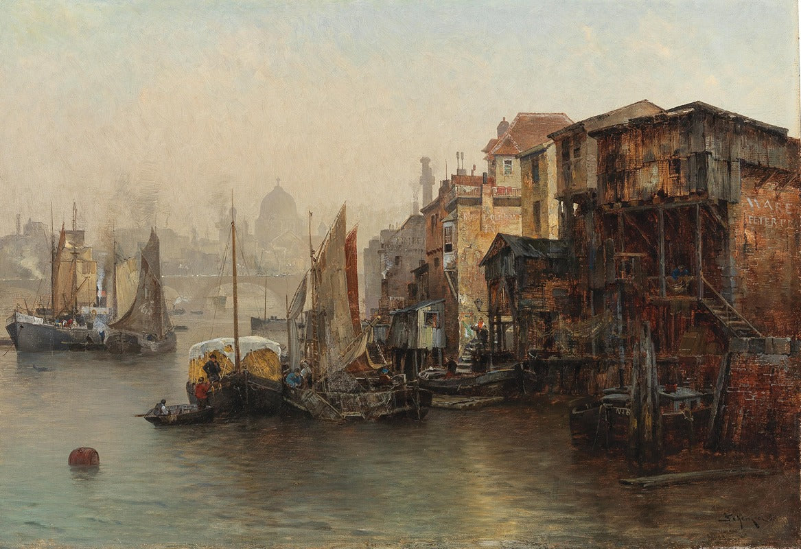 A View of the Thames with St. Paul's Cathedral