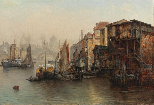 A View of the Thames with St. Paul's Cathedral