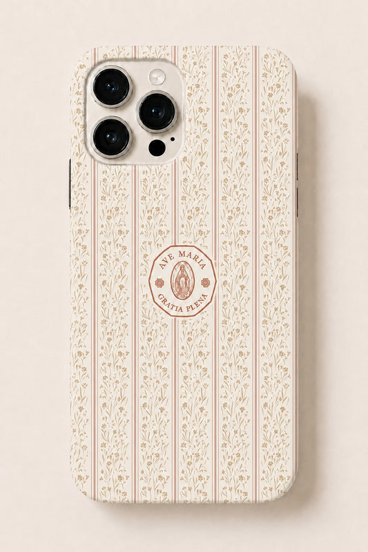 Vintage Sprig Stripe Phone Case